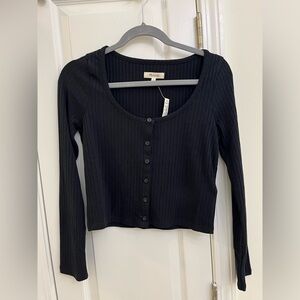 Madewell ribbed cardigan